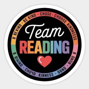 Reading Coach Teacher Interventionist Specialist Literacy Sticker